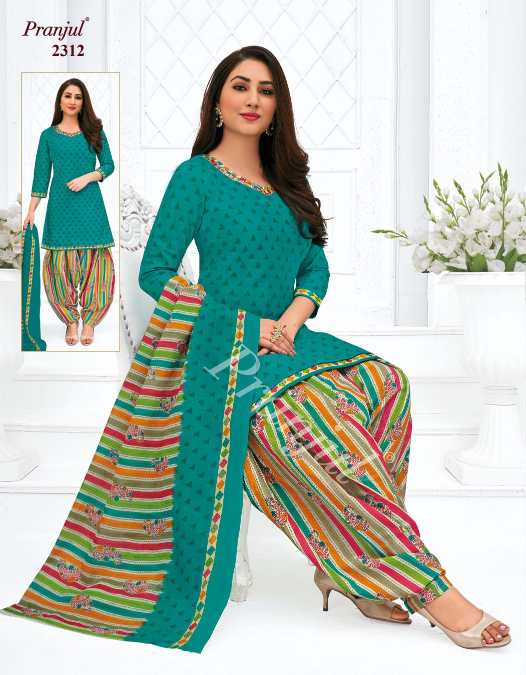 Priyanshi 23 Casual Wear Cotton Printed Designer Dress Material Collection